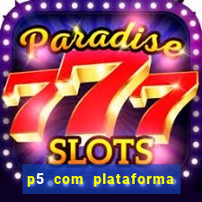 p5 com plataforma de jogos